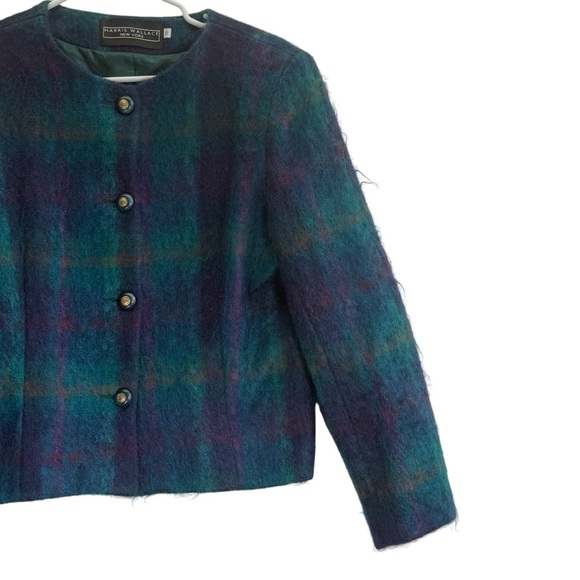 Harris Wallace New York Vintage Mohair Blazer. Size 10 - Picture 3 of 12
